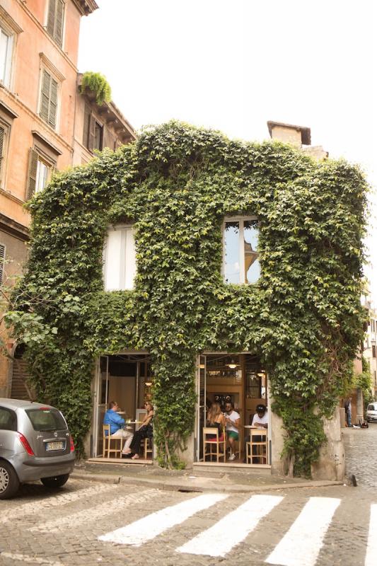 La Casetta, cute café in the Monti area in Rome